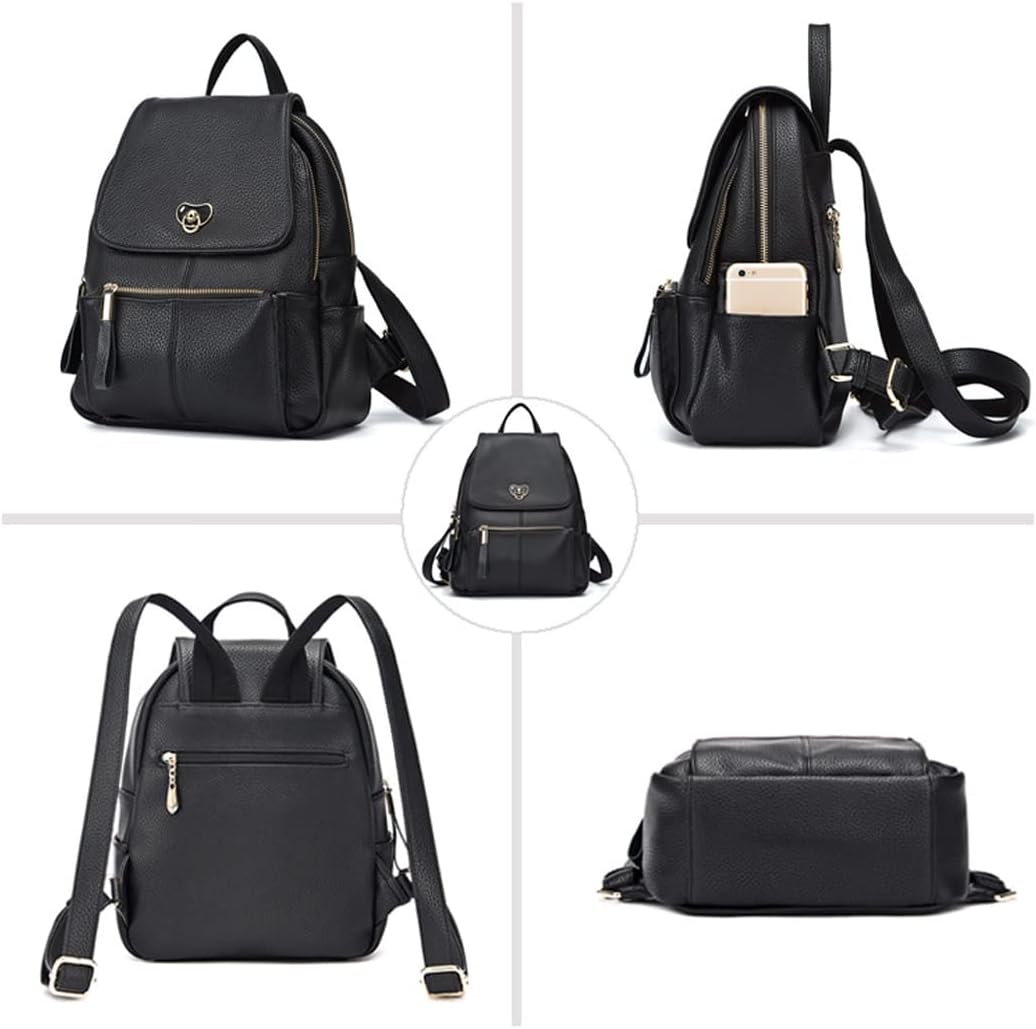 BUKESIYI Damen Tasche Rucksack Handtasche Frauen backpack Klein Anti Diebstahl Schulrucksack Laptop