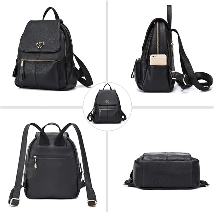 BUKESIYI Damen Tasche Rucksack Handtasche Frauen backpack Klein Anti Diebstahl Schulrucksack Laptop