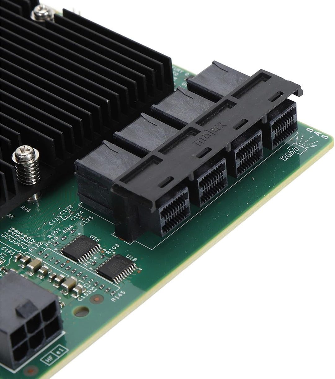 HBA-Karte SAS-Controller, 9300 16I HBA-Karte, 12 Gbit/s SATA SAS 16 Ports HBA-Controllerkarte, für W