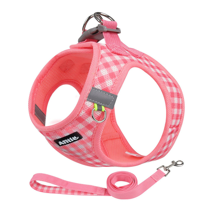 AIITLE Easy Walk Hundeweste, Geschirr und Leine, Set, Haustierbedarf, kein Ziehen, atmungsaktives Ne