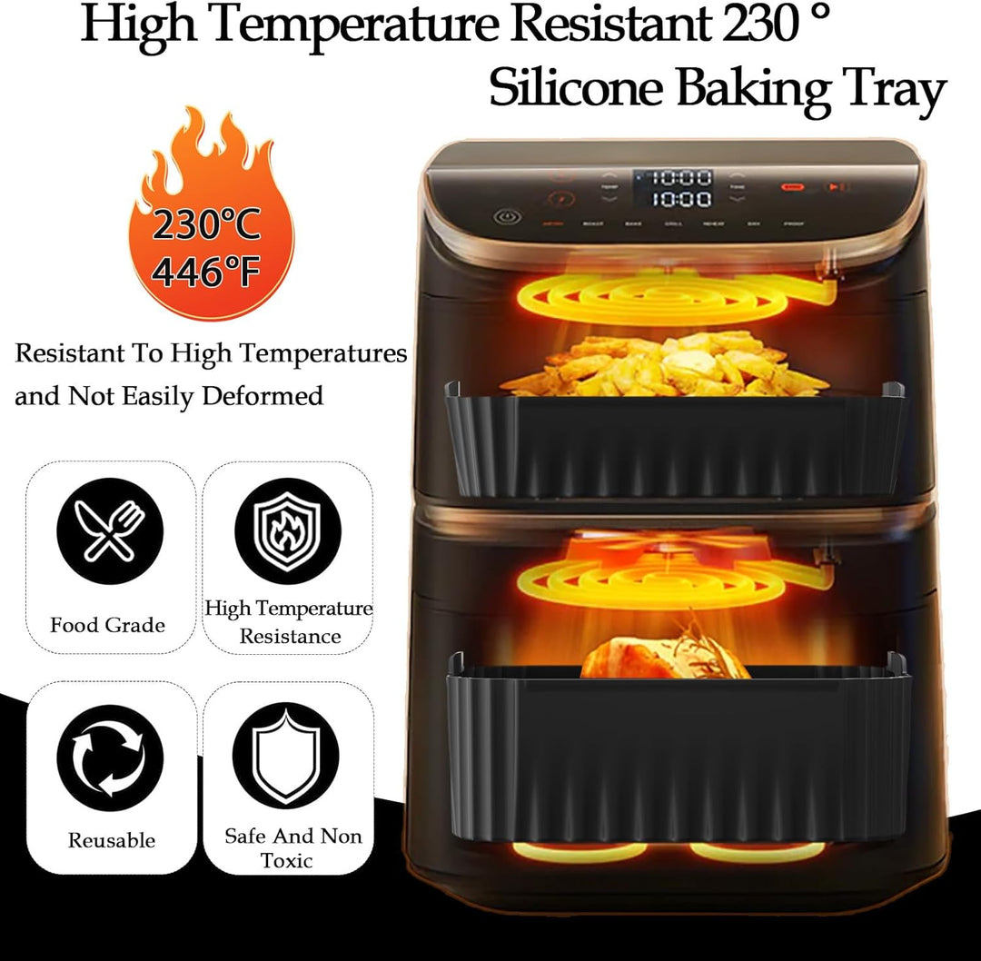 Silikonform Airfryer Zubehör Speziell für Cosori Turbo Tower,für Cosori Turbo Tower Pro & Smart 10,8