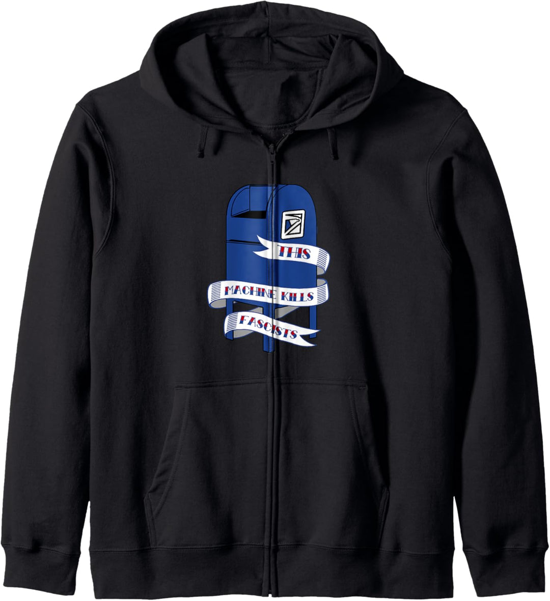This Machine Kills Fascists: Speichern Sie die Post! Kapuzenjacke