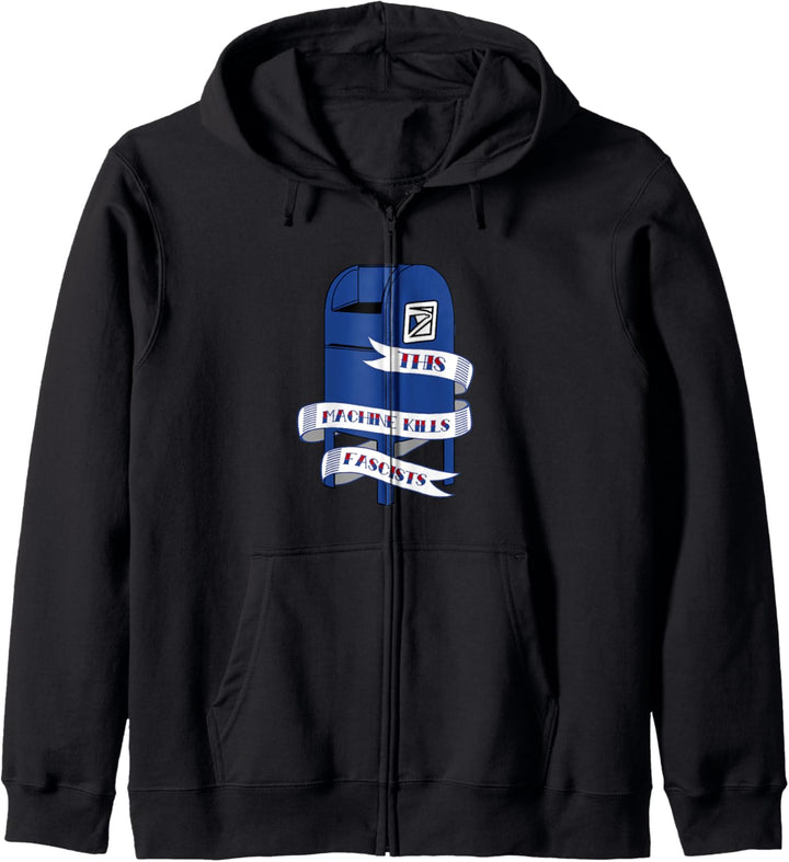 This Machine Kills Fascists: Speichern Sie die Post! Kapuzenjacke