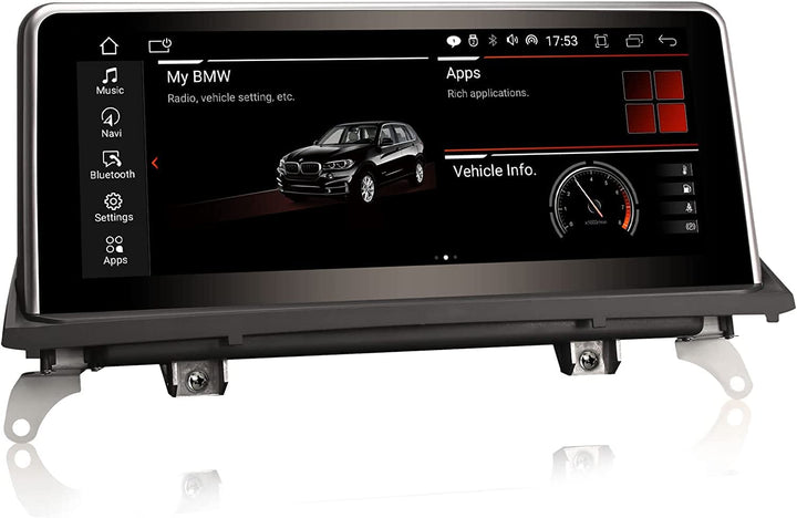Erisin 10.25" 8-Kern 4GB RAM+64GB ROM Android 12 Autoradio GPS Navi für BMW X5 E70 X6 E71 CCC System