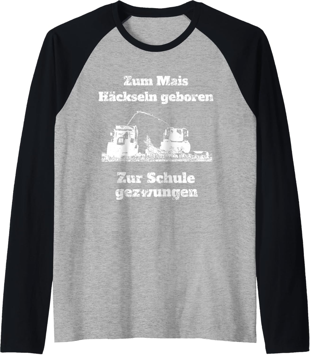 Mais häckseln Landwirt Traktor Landwirtschaft Schule Kinder Raglan