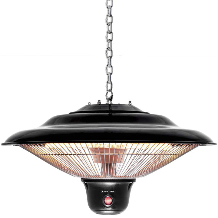 TROTEC Design-Deckenheizstrahler IR 1500 SC Terrassenheizstrahler Infrarotstrahler Wärmestrahler 3 H