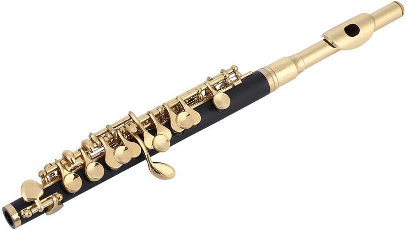 piccolo flöte C-Tonart, Huairdum Piccolo-Set mit gepolsterter Flöte in halber Grösse für Kinder und