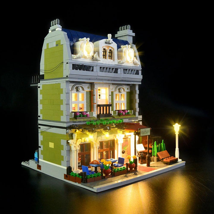 LIGHTAILING Licht-Set Für (Creator Pariser Restaurant) Modell - LED Licht-Set Kompatibel Mit Lego 10