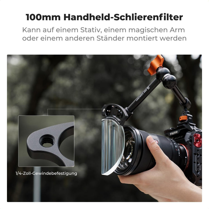 K&F Concept B-Serie Filter Objektiv mit Bewegungsunschärfe-Effekt für Handys und Kameras, Filter für