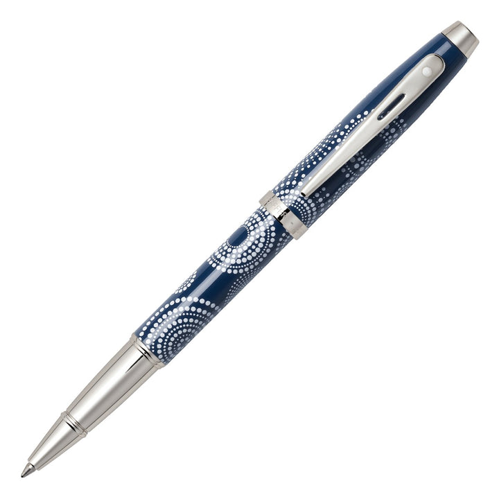 Sheaffer 9271-0F Füllhalter 100 mit Nickel Trim mit Design Muster, glänzend purple