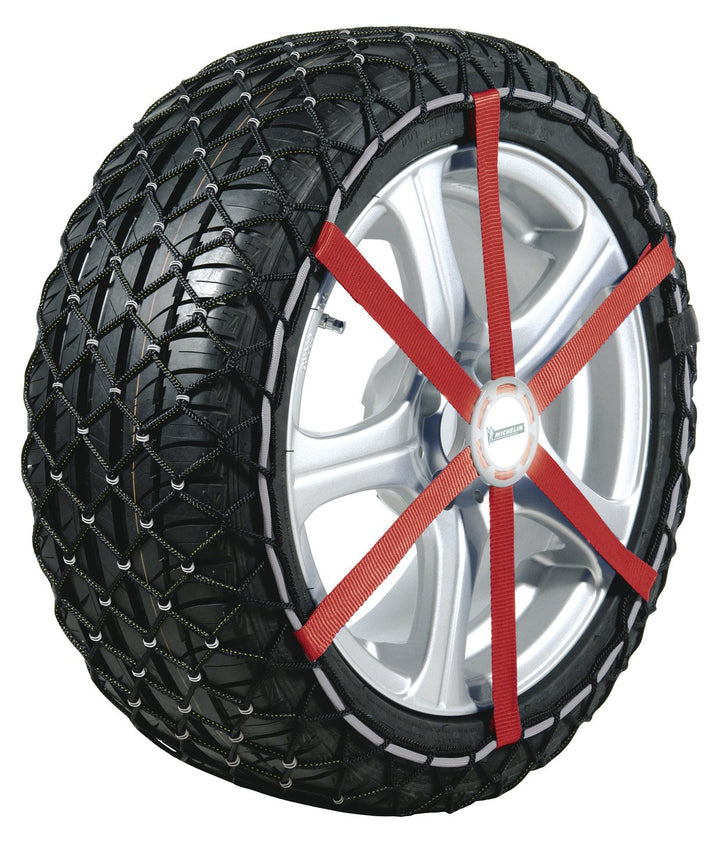 Michelin 92302 Textilschneekette Easy Grip J11, ABS und ESP kompatibel, TÜV/GS,