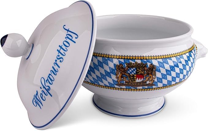 FUNICE Bayerischer Weisswurst-Topf oder Weisswurst-Terrine 2,75 l