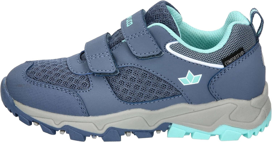 Lico Unisex Kinder Akranes V Cross-Laufschuh 32 EU Grau Türkis, 32 EU Grau T&#xFC;rkis
