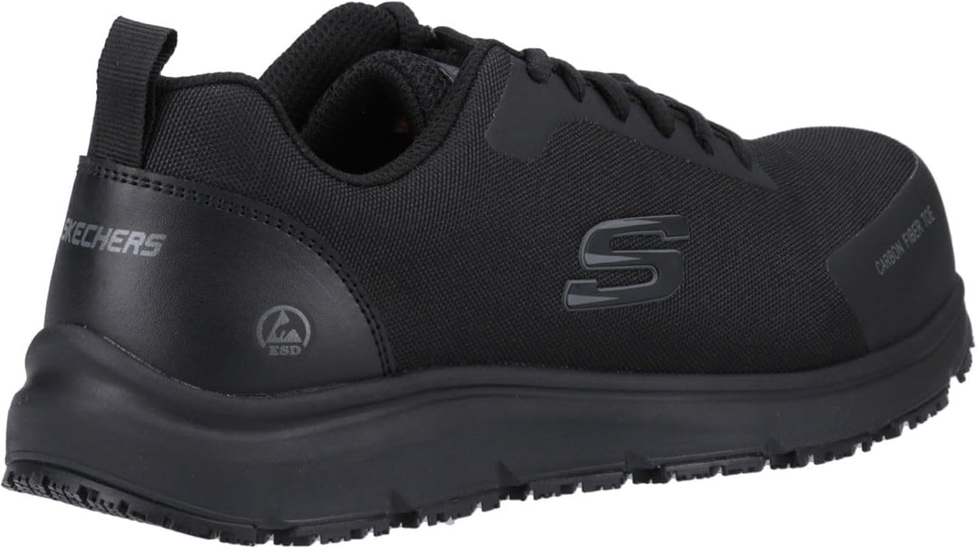 Skechers Herren 200090ec Blk Sneaker 42 EU Black Textile Synthetic, 42 EU Black Textile Synthetic