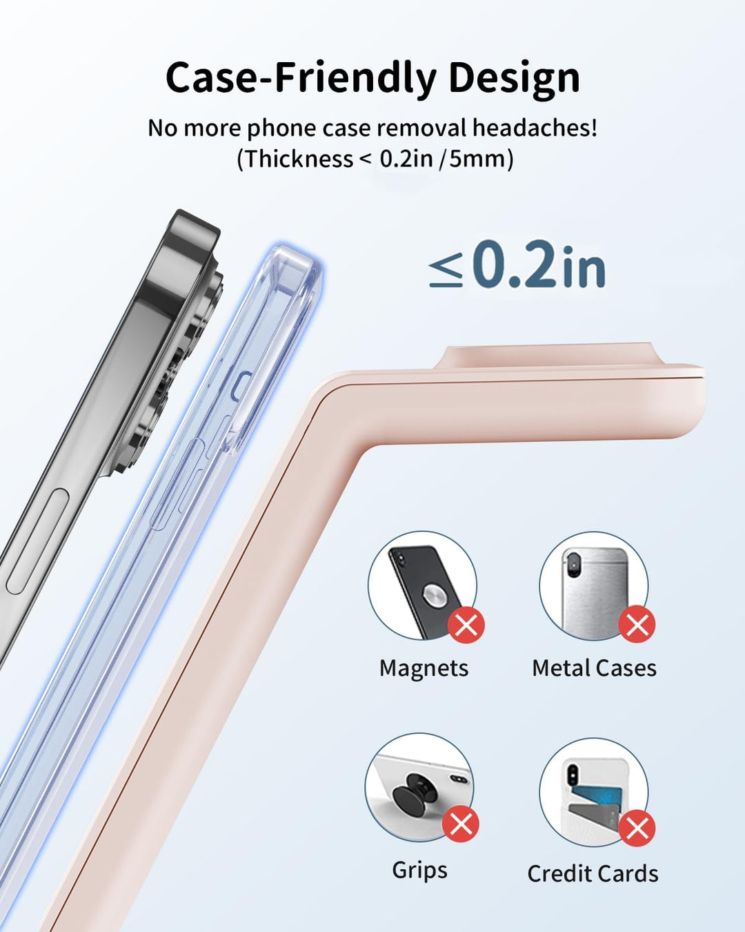 GEEKERA Wireless Charger, 3 in 1 Induktive Ladestation für iPhone Air/17/16/15/14/13/12/11/Pro Max,