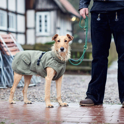 HUNTER UPPSALA TREND Hundemantel, Parker, mit Baumwolle, gefüttert, 50, khaki khaki 50, khaki 50