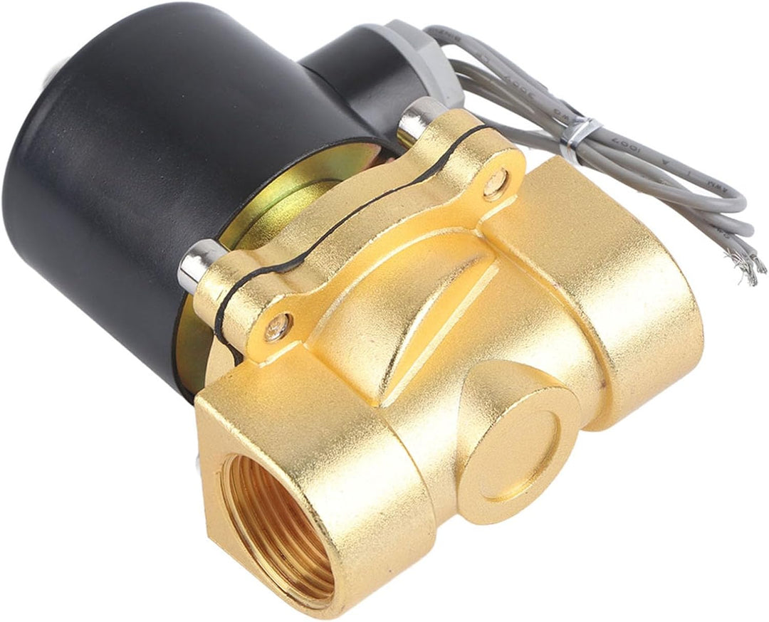 DC24V 3/4 "DN20 Messing elektrisches Magnetventil für Wasser Gas Öl