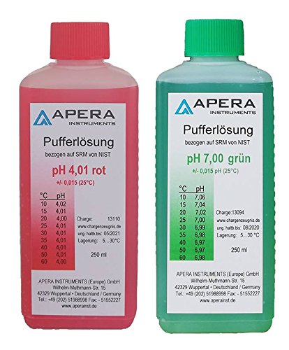 Apera Instruments 201-C kombinierte pH-Elektrode, BNC Anschluss, Polycarbonat/Glas, AI1301 &amp; pH Kali