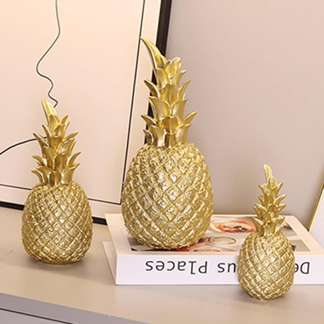 Deko Ananas Gold Ananas Deco Ornamente Obst Deko Handwerk Harz Ananas Figur Nordic Modern Resin Anan