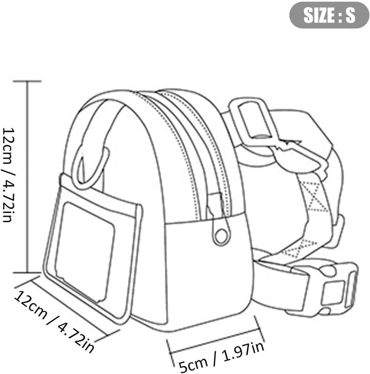 Rucksack für Hunde, Hunden-Rucksack | Schultasche für Welpen, wasserdichtes Twill-Gewebe, Design des