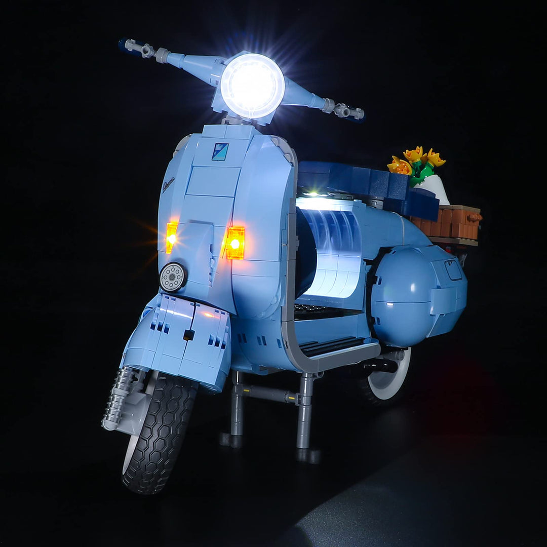 GEAMENT LED Licht-Set Kompatibel mit Lego Vespa 125 - Beleuchtungsset für Creator 10298 Baumodell (M