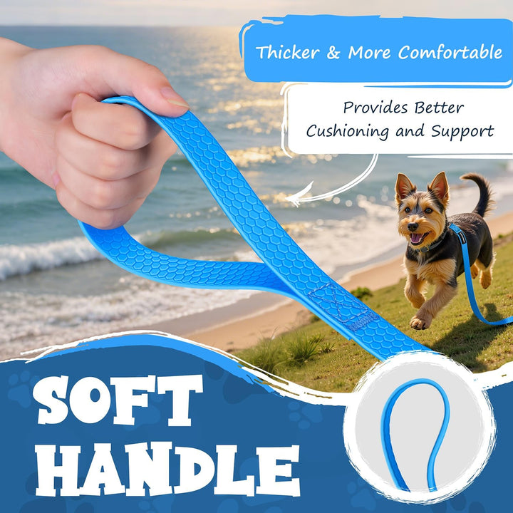 Looxmeer Schleppleine für Hunde, 3m /5m /7m /10m /15m /20m /25m /30m Robuste Trainingsleine mit Aufb