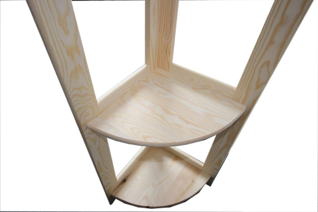 Eckregal Holzeckregal ECK-11 Regalecke Holzregal Regal NEU!!! Exclusiv. 166x33x33