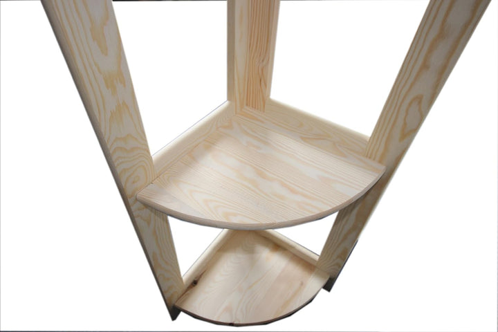 Eckregal Holzeckregal ECK-11 Regalecke Holzregal Regal NEU!!! Exclusiv. 166x33x33