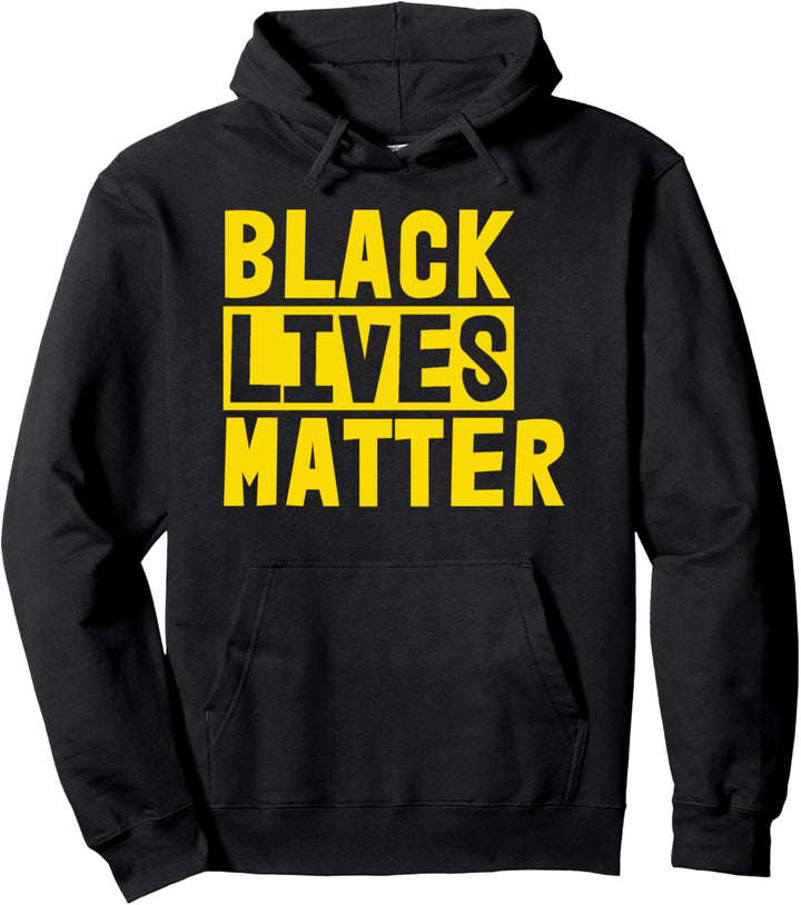 Black Lives Matter (gelb) Pullover Hoodie