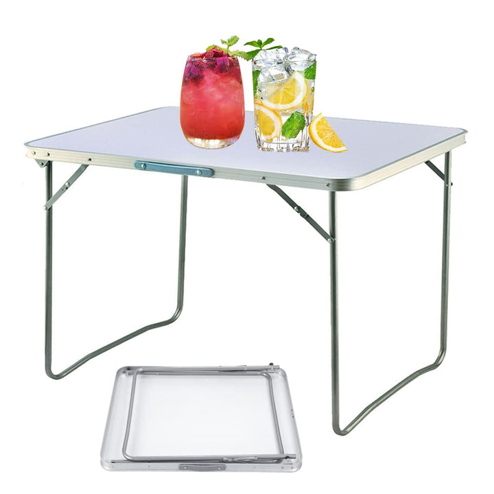 AUTOFU Klappbarer Tisch Klapptisch Outdoor Camping Picknicktisch Faltbarer Gartentisch Klapptisch Es