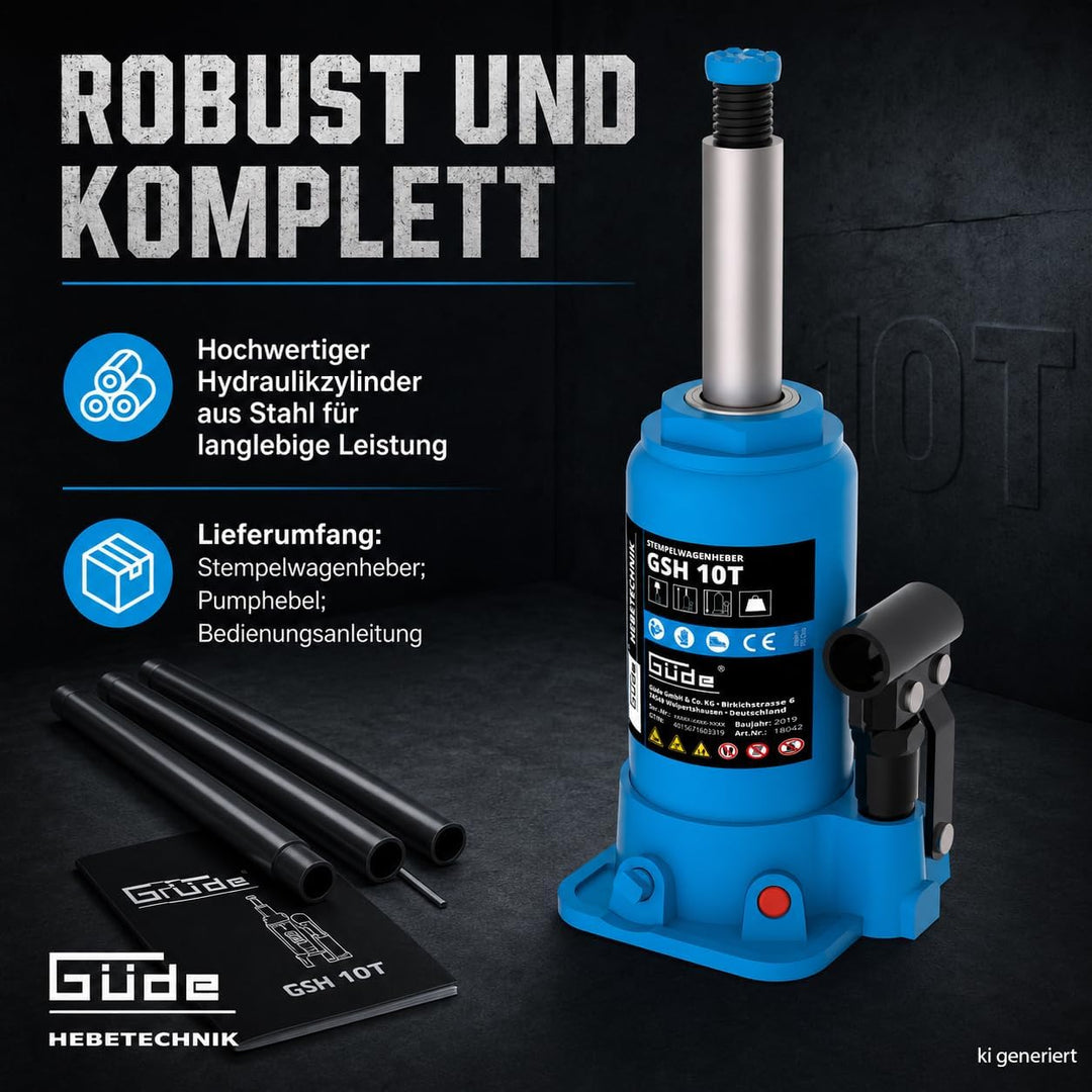 Güde Stempelwagenheber GSH 10T