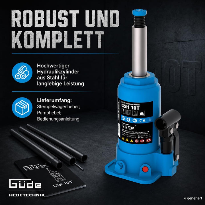 Güde Stempelwagenheber GSH 10T