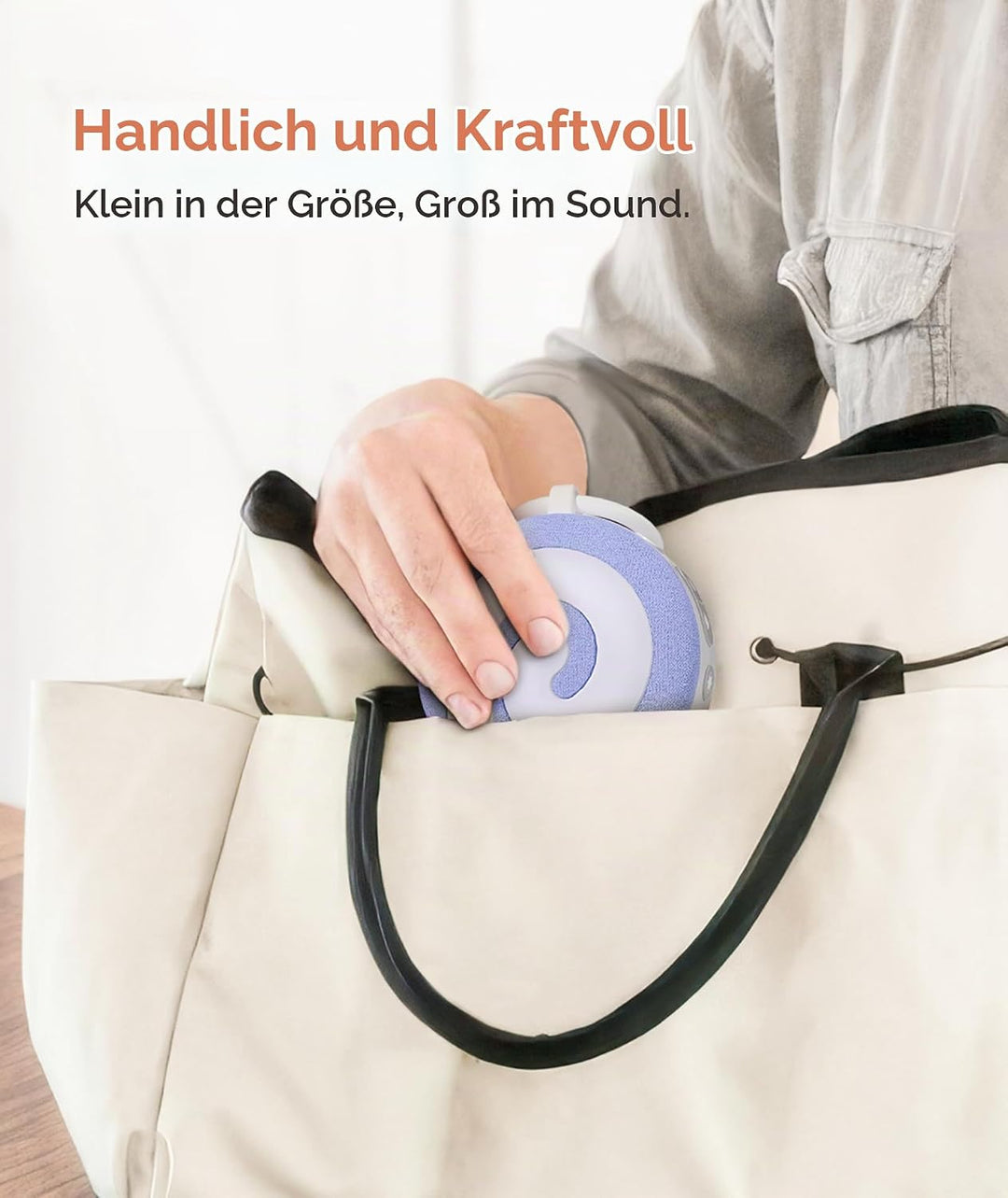 Dreamegg D11 Violet White Noise Machine Baby, Einschlafhilfe Baby Weisses Rauschen Violett, Violett
