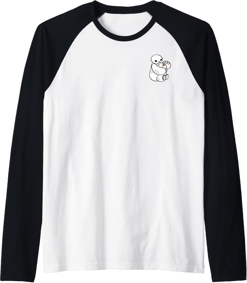 Disney Big Hero 6 Baymax And Mochi Left Chest Raglan