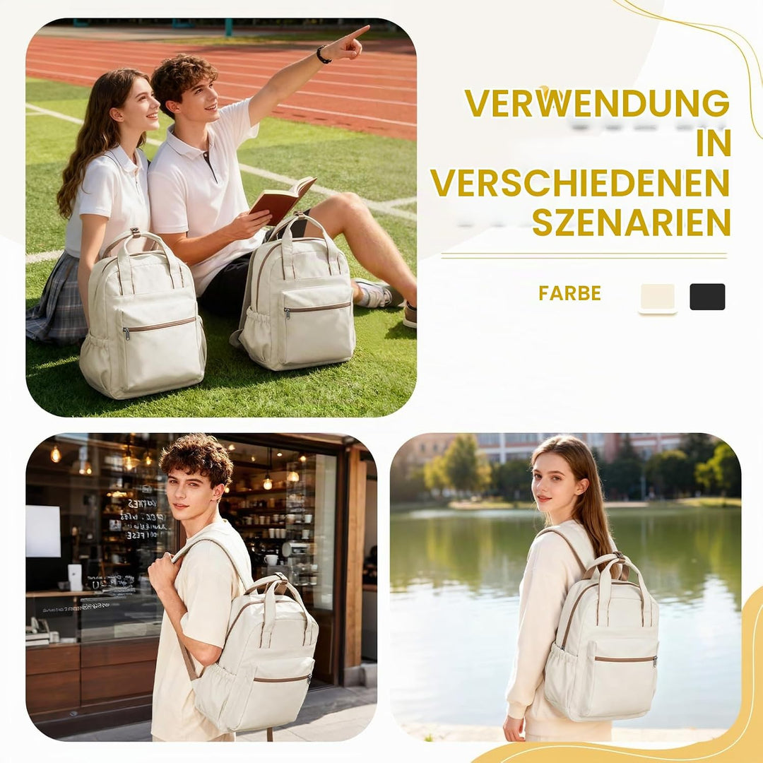HYC00 Schultaschen Schulrucksack Teenager Mädchen Jungen Schulranzen College-Rucksack Schultasche Mä
