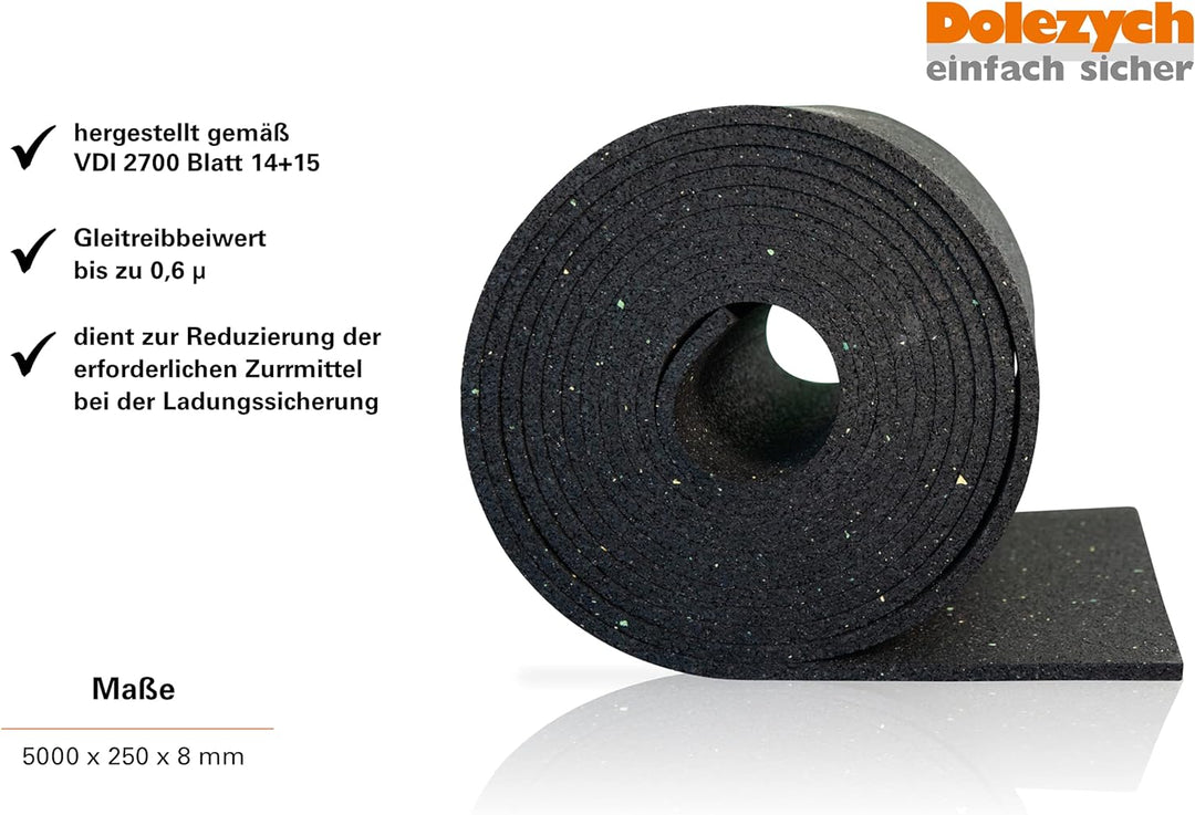 Dolezych Antirutschmatte Domatt 5000 x 250 x 8 mm