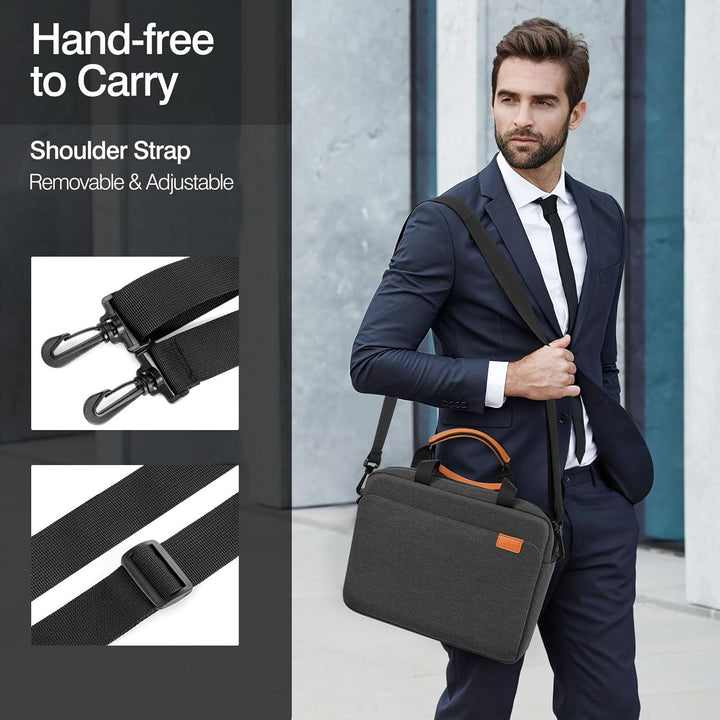 MoKo 9-11" Tablet Tasche Hülle, Schutztasche mit Schultergurt für iPad Pro 11 M2 2022-2018/iPad 10.