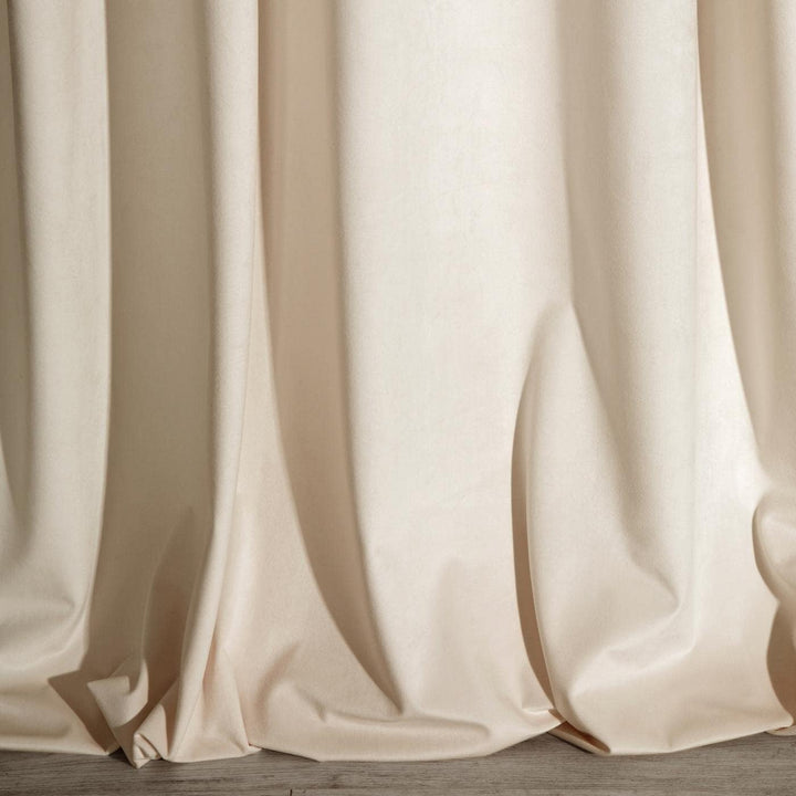 Eurofirany Villa Vorhang Samt Velvet Weich 10 Ösen-1 Stk. Edel Gardine Dick 290 g/m2 Elegant Glatt E