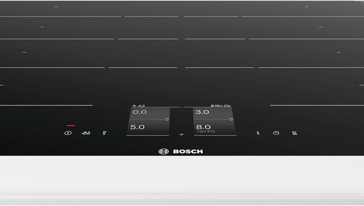 Bosch Hausgeräte PXY801KW1E Serie 8 Smartes Induktionskochfeld (autark), 80 cm breit, FlexInduction