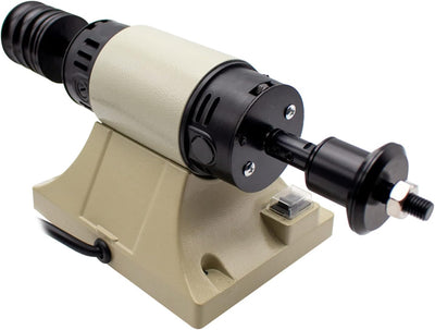 Toplionace 220V Leder Polier Poliermaschine, Leder Kantenschleifmaschine 0-8000U/min (ohne Flexiblen