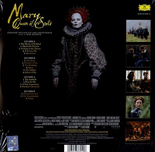 Mary Queen of Scots, Vinyl