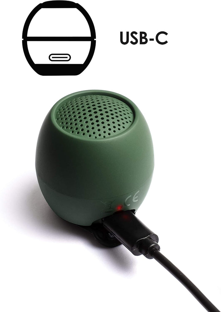 Boompods Zero Mini Bluetooth Lautsprecher - tragbarer Outdoor Lautsprecher, IPX6 Wasserschutz & 5 St
