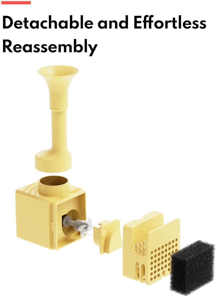 Homerunpet Katzenbrunnen Selbstreinigende Wireless Wasserpumpe Kompatibel mit Modell CF20