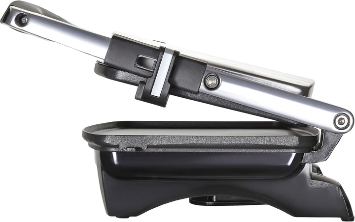 Breville Sandwich/Panini-Toaster | Sandwichmaker im Café-Stil für 3 Scheiben | Edelstahl [VST025X]