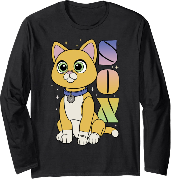 Disney Pixar Lightyear Sox Starry Cat Poster Langarmshirt