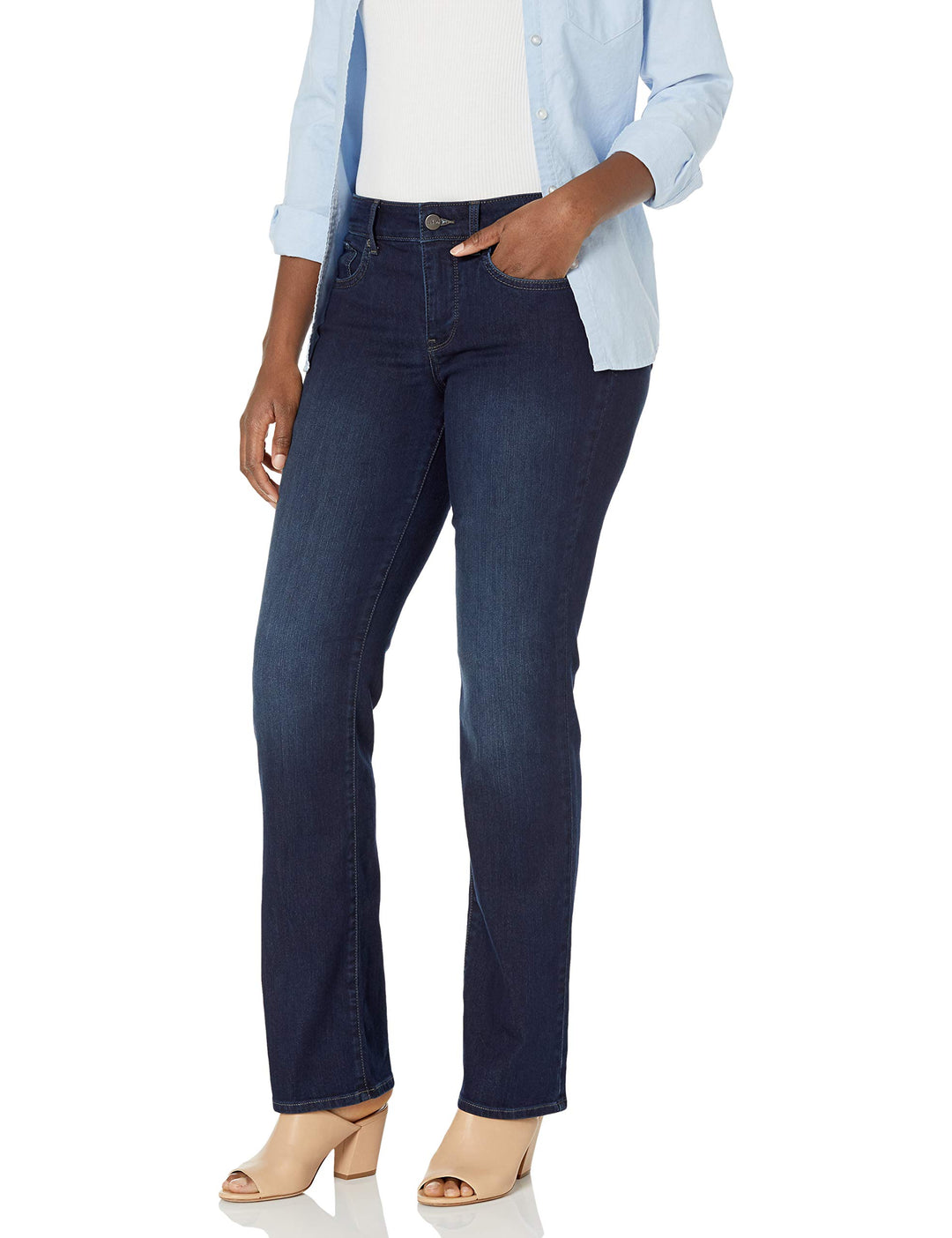NYDJ Damen Marilyn Straight Jeans 40 Burbank Wash, 40 Burbank Wash