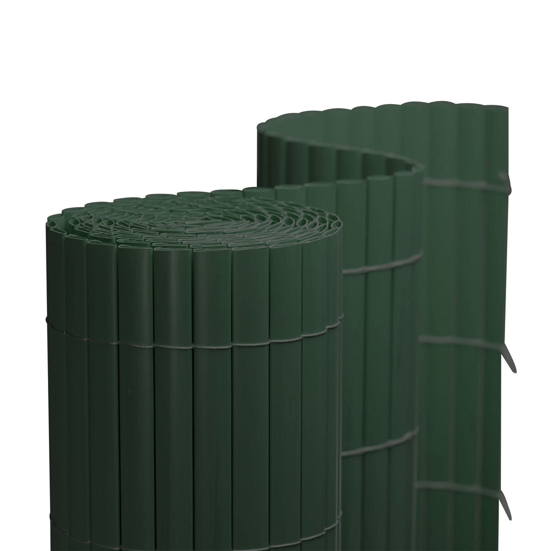 jarolift PVC Sichtschutzmatte Balkon Sichtschutz Wetterfest für Garten Terrasse, Sichtschutzzaun Bal