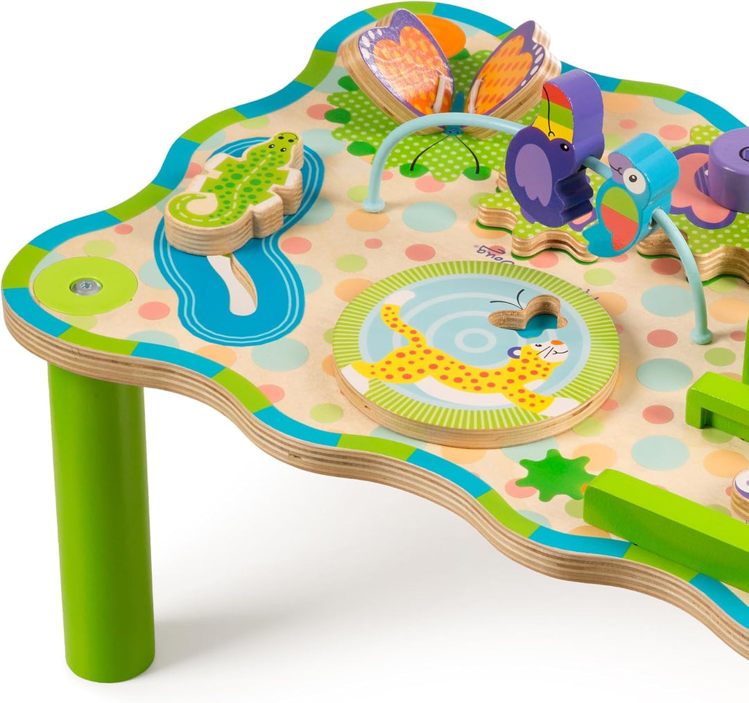 Melissa & Doug 40122 Dschungelaktivitätstisch, mehrfarbig