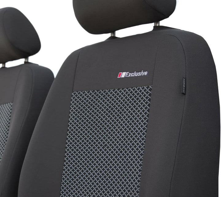 ERJOT Autobezüge Sitzbezüge Auto Komplett Universal Autositzbezüge Schonbezüge (ANR) Exclusive Grau