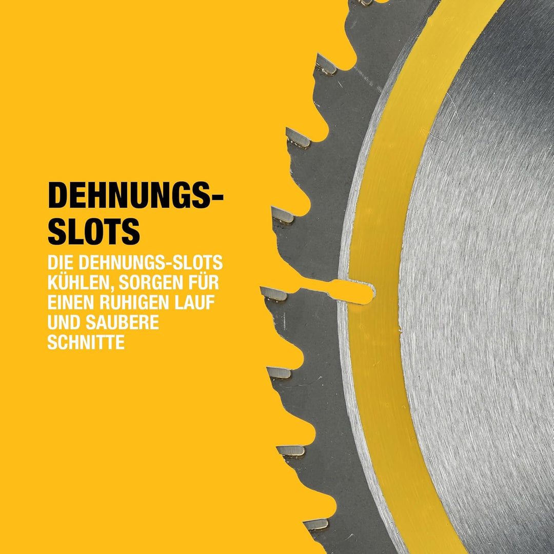 DEWALT Construction Kreissägeblatt DT1957 (für Stationärsägen, Sägeblatt-ø 250/30 mm, Schnittbreite: